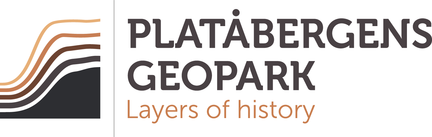 Platåbergens Geopark logo