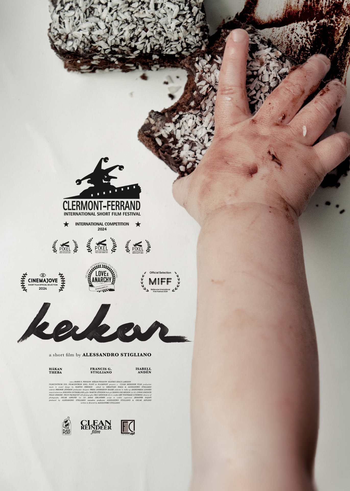 Poster for Kakor, a film by Alessandro Stigliano